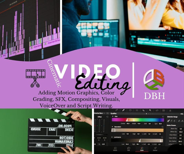 Cinematic Video Editing - Designed By Hifza